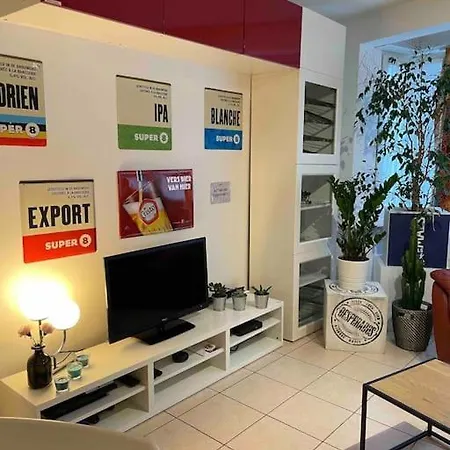 90m2 Op 70m Van Het Strand. アパート オステンド